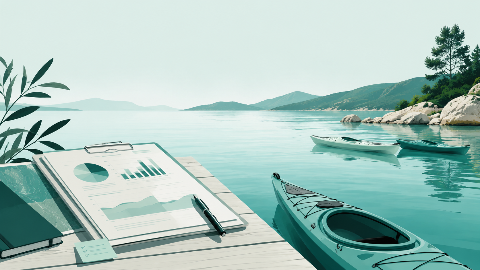 Business plan e kayak sul mare